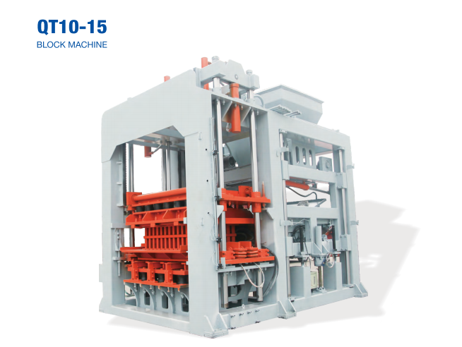 QT10-15 Automatic Concrete Block Machine Line