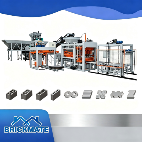QT4-15 Automatic China Concrete Brick Moulding Making Machine