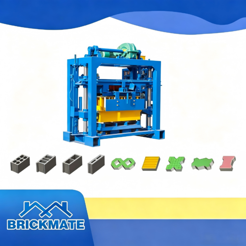 QT40-2 Manual cement block machine